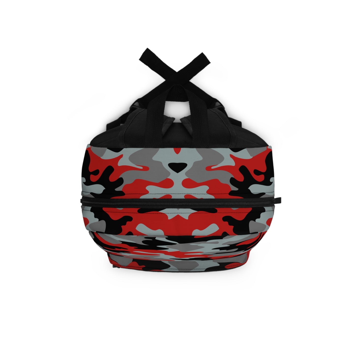 Red Camouflage Backpack