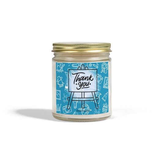 Thank You Art Teacher Candle, Beachwood, 9oz