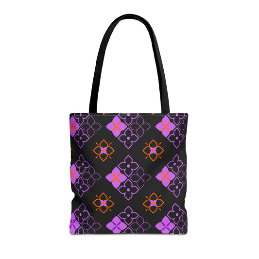 Halloween Motif Tote Bag 16x16