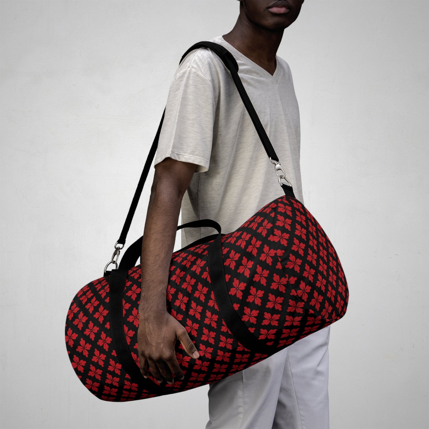 Copy of Floral Motif Duffel Bags