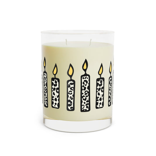 Snow Leopard Whimsical Candle, 11oz