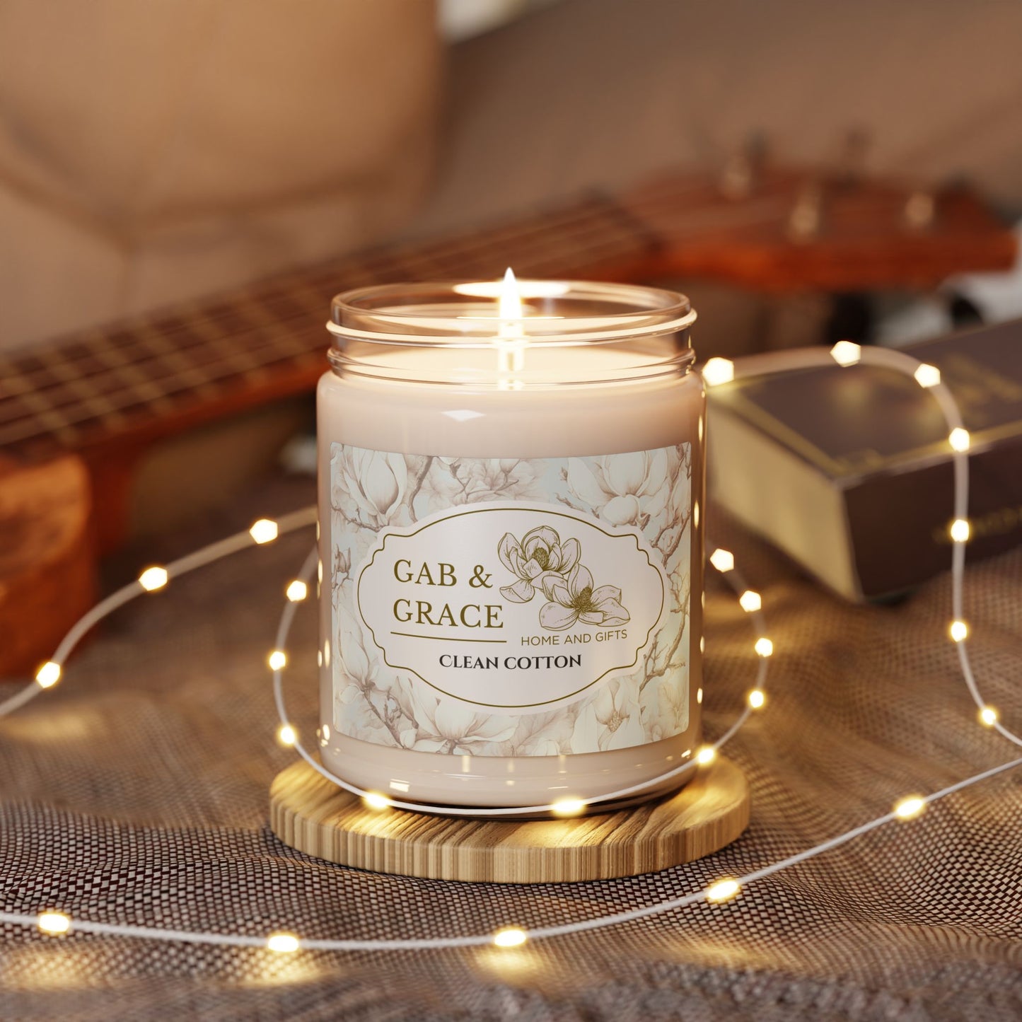 Clean Cotton Candle by Gab & Grace