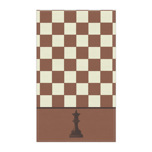 Chess-Themed Tea Towel, Queen