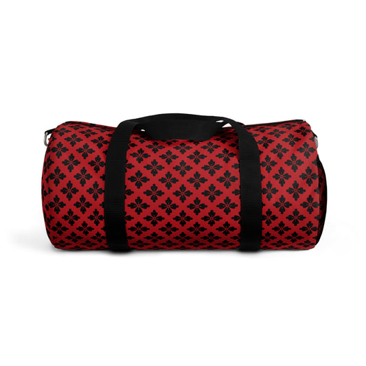 Floral Motif Duffel Bags