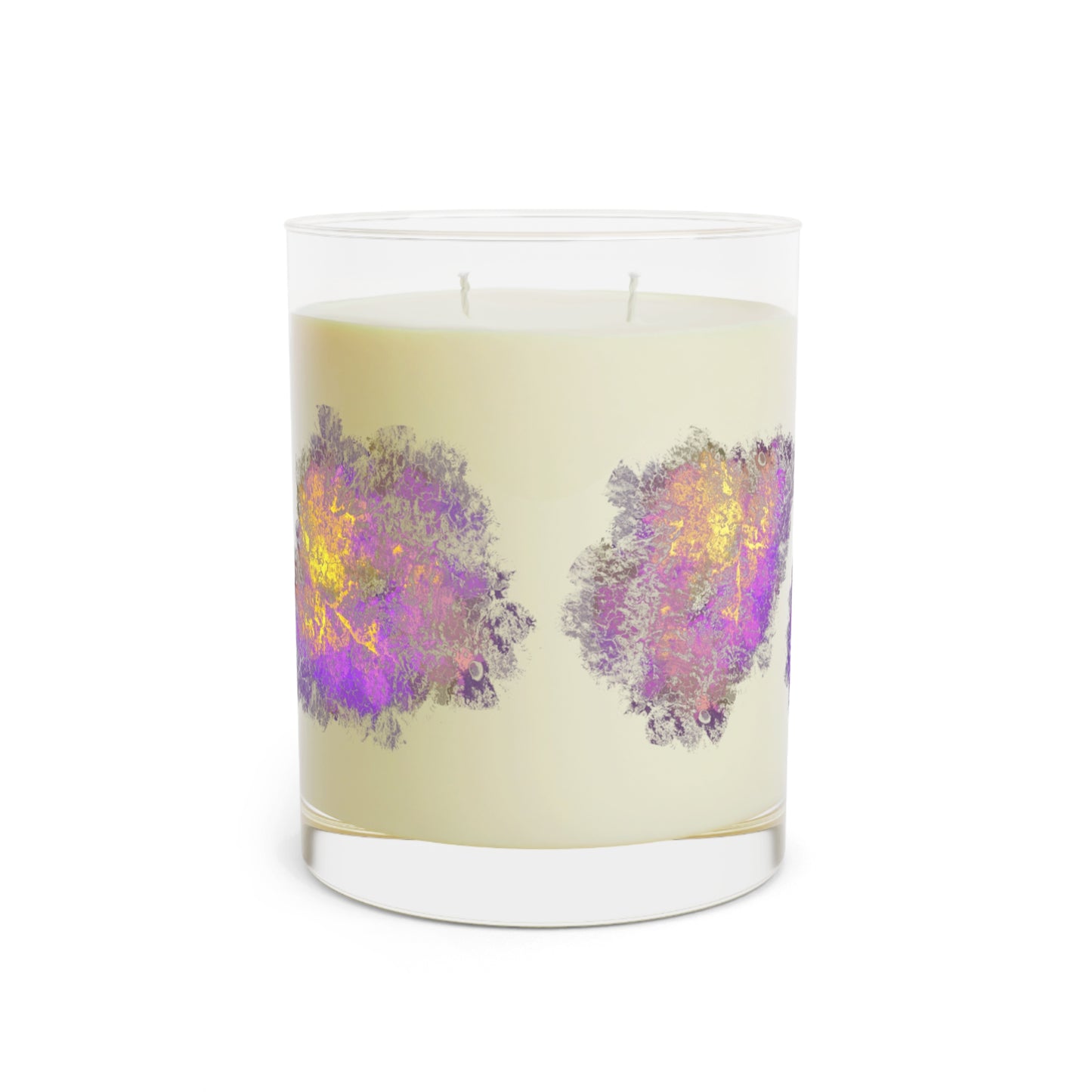 Purple Geode Inspired Candle, Minted Lavender & Sage, 11oz
