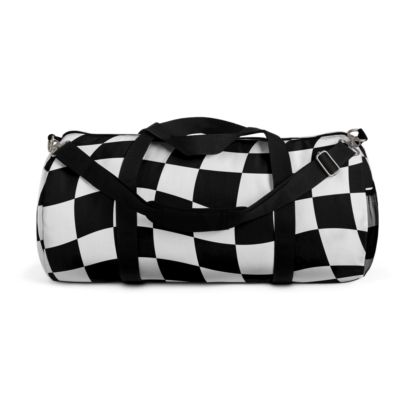 Checkered Wave Duffel Bag