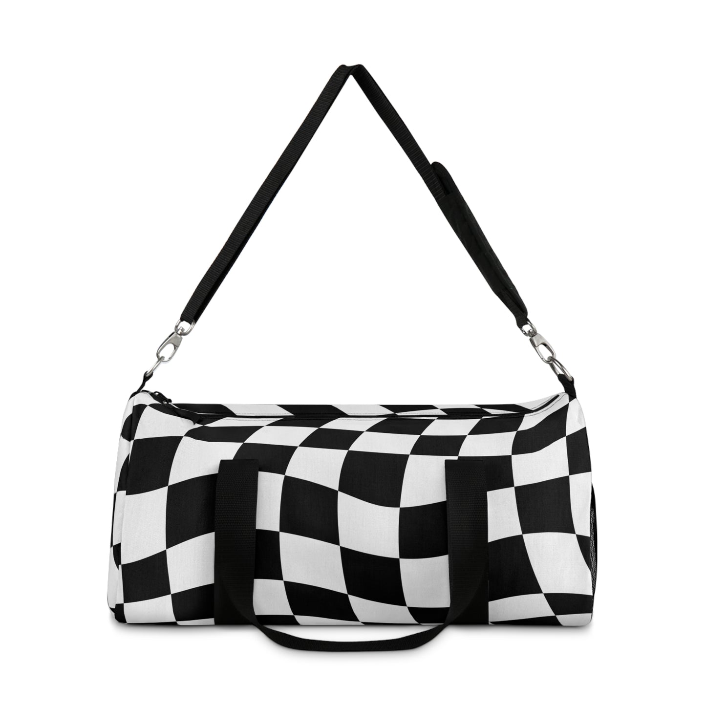 Checkered Wave Duffel Bag