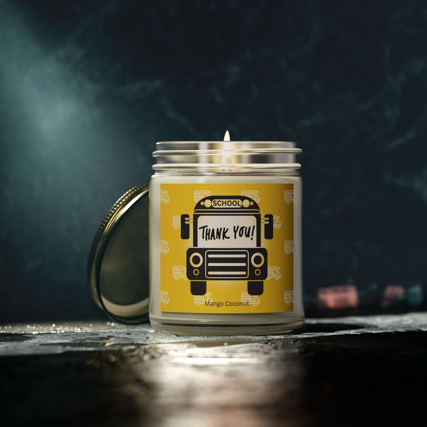 Thank You Bus Driver Candle, Mango Coconut, 9oz