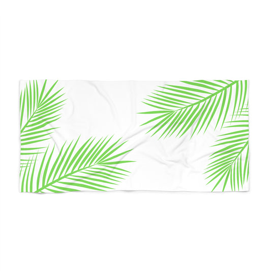 Tropical Palm Beach Towel