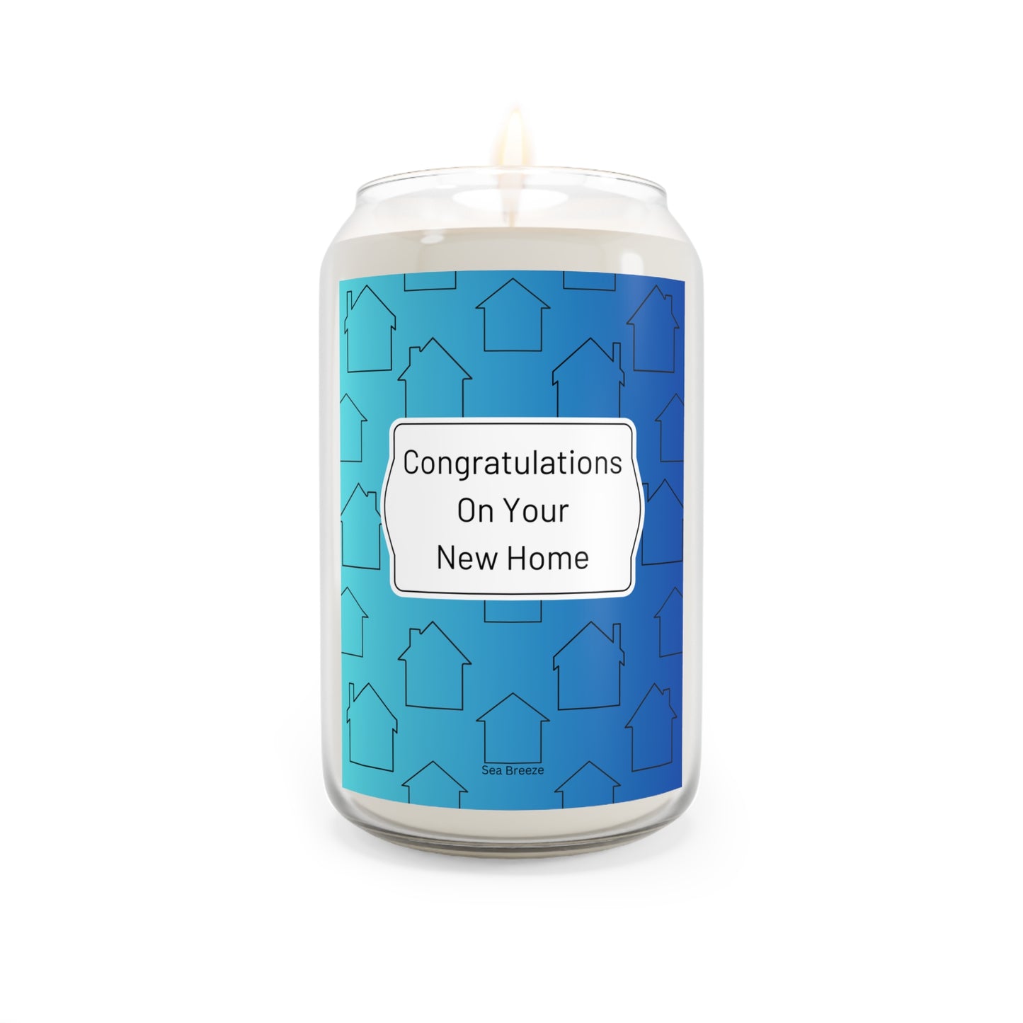 Congratulations On Your New Home Candle, Sea Breeze, 13.75oz