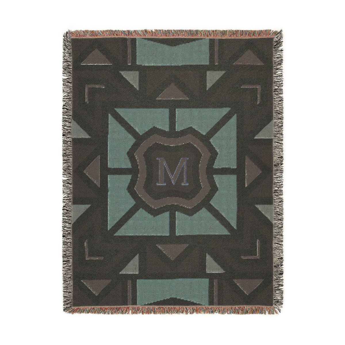 Woven Monogram Blanket