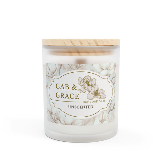 Gab & Grace Home Collection Candle, Unscented, 11oz