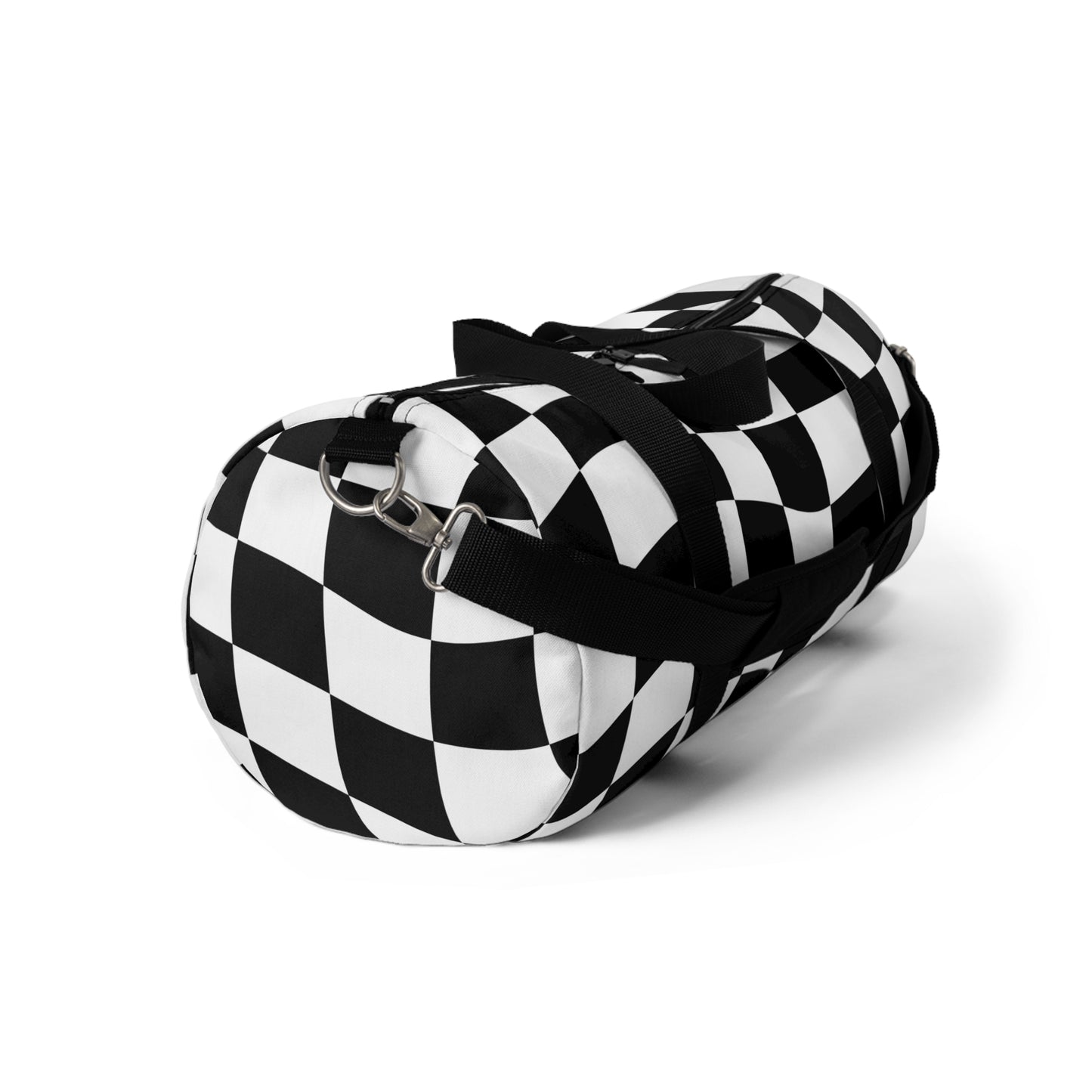 Checkered Wave Duffel Bag