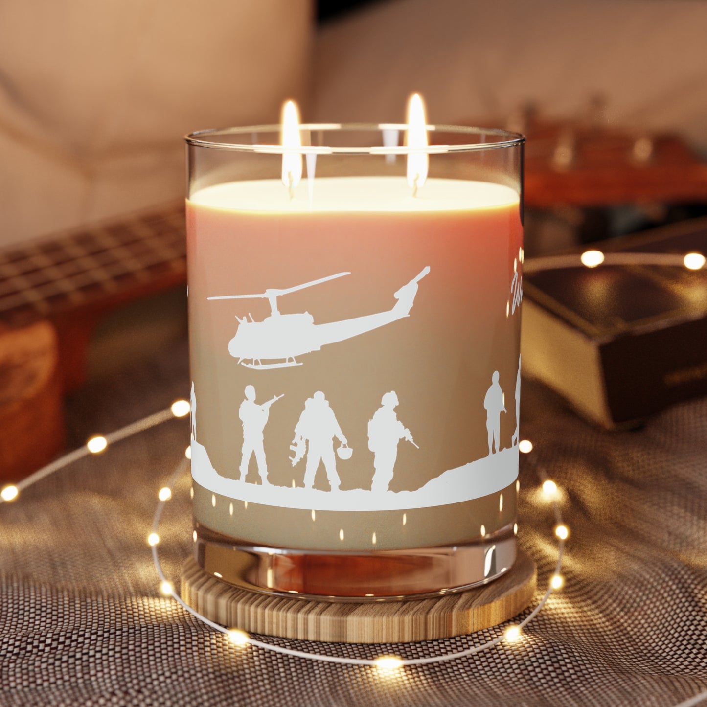 Thank You for Your Service Candle, White Tea & Fig, 11oz