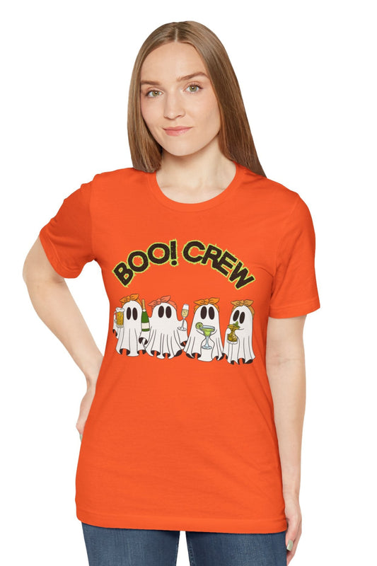 Boo! Crew Adult Halloween Tee