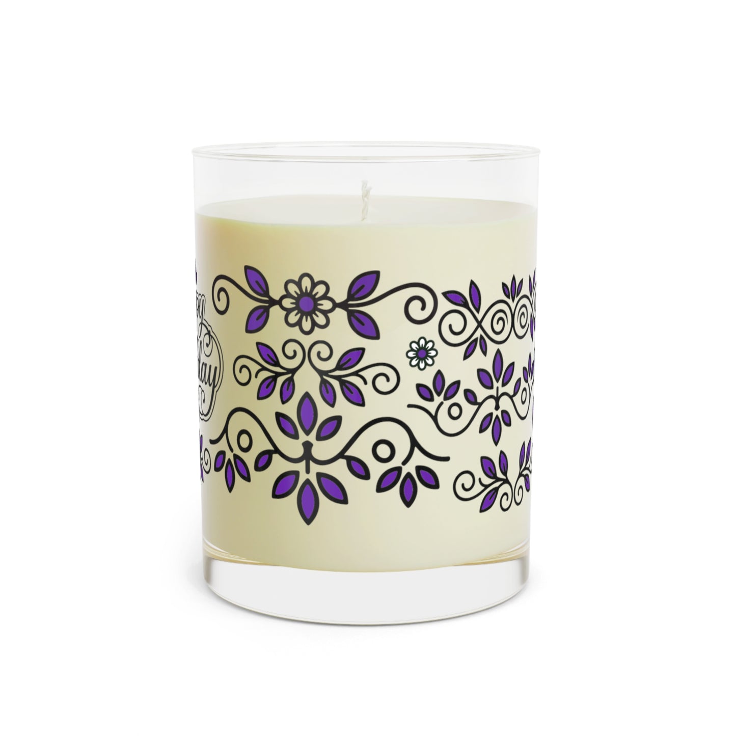 Happy Birthday Candle, 11oz