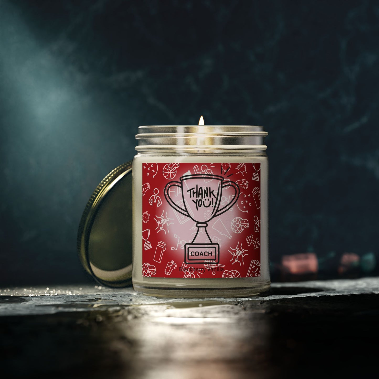 Thank You Coach Candle, Blackberry Vanilla, 9oz