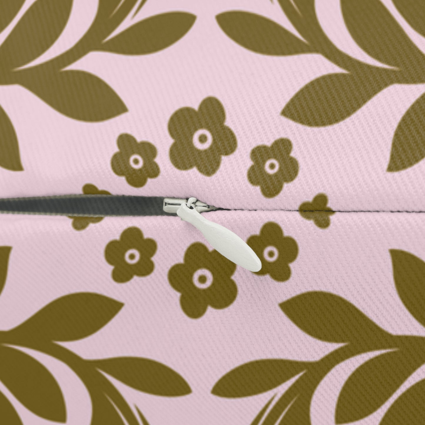 Gilded Pink Lumbar Accent Pillow