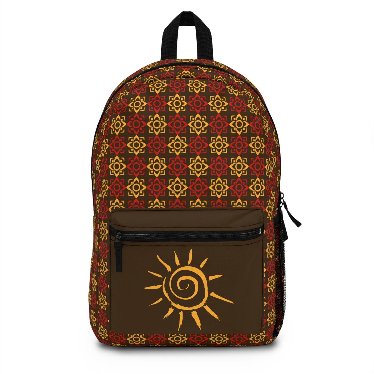 Boho Sun and Tiles Backpack