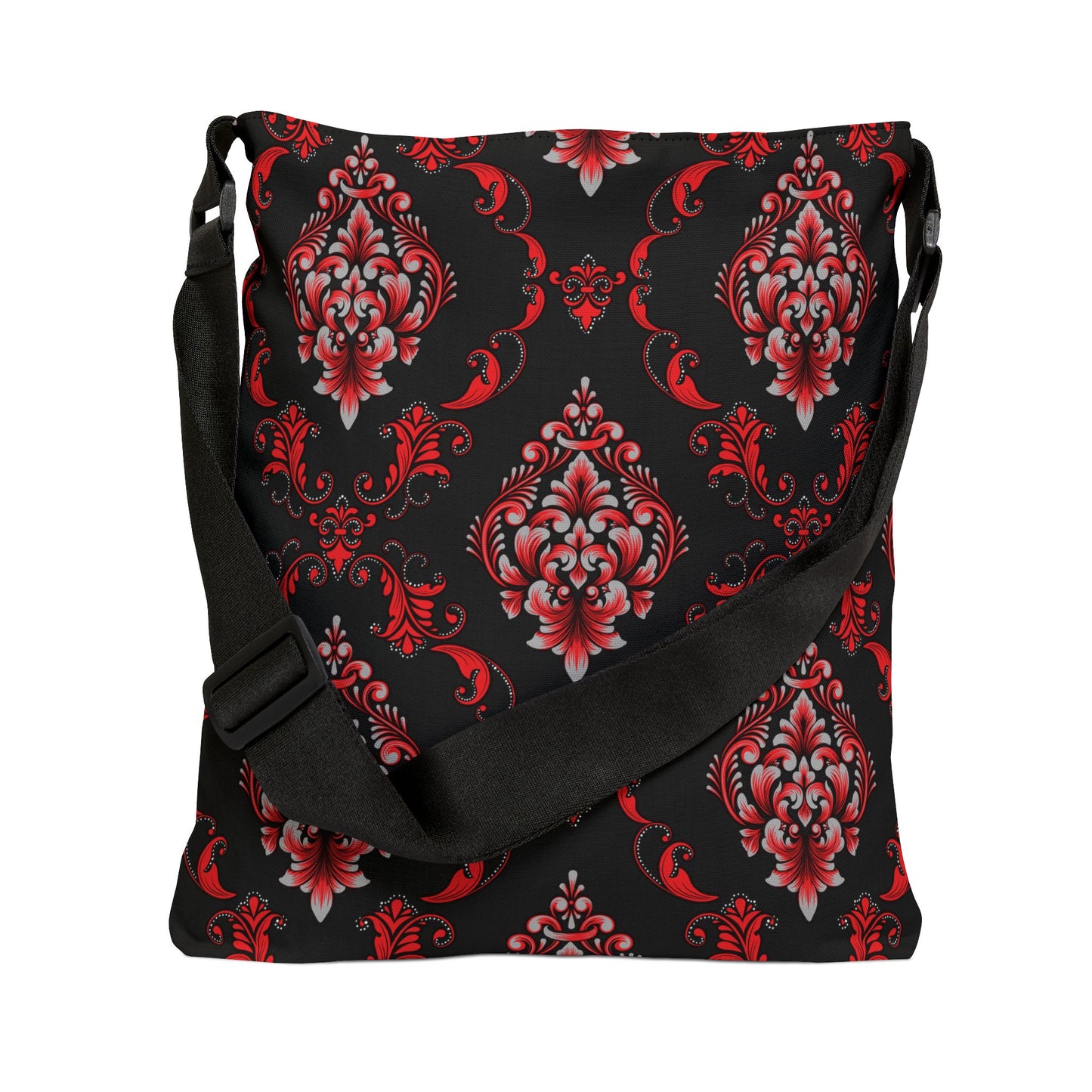 Victorian Halloween Adjustable Tote Bag 16x16