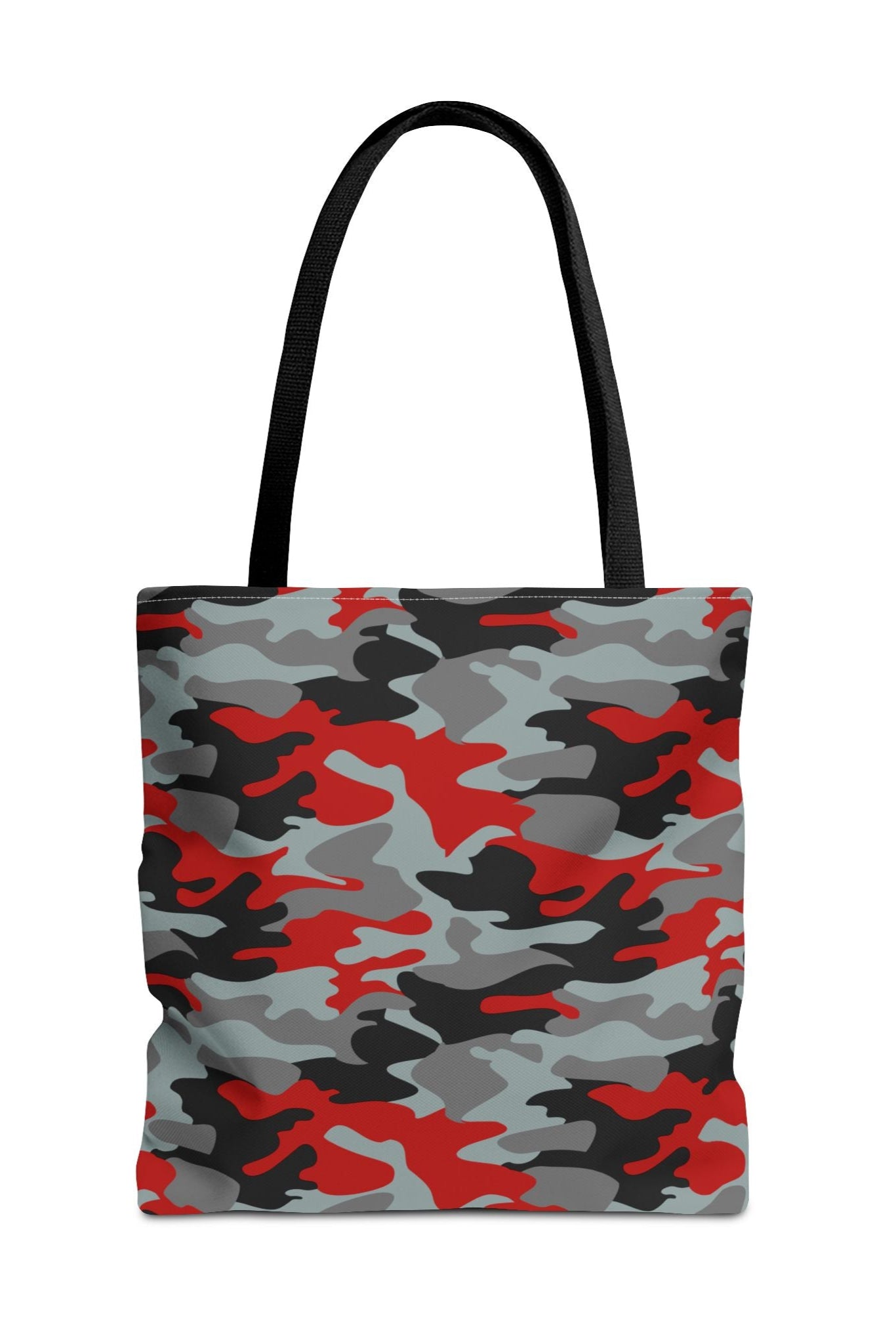 Red Camo Tote Bag, 18x18