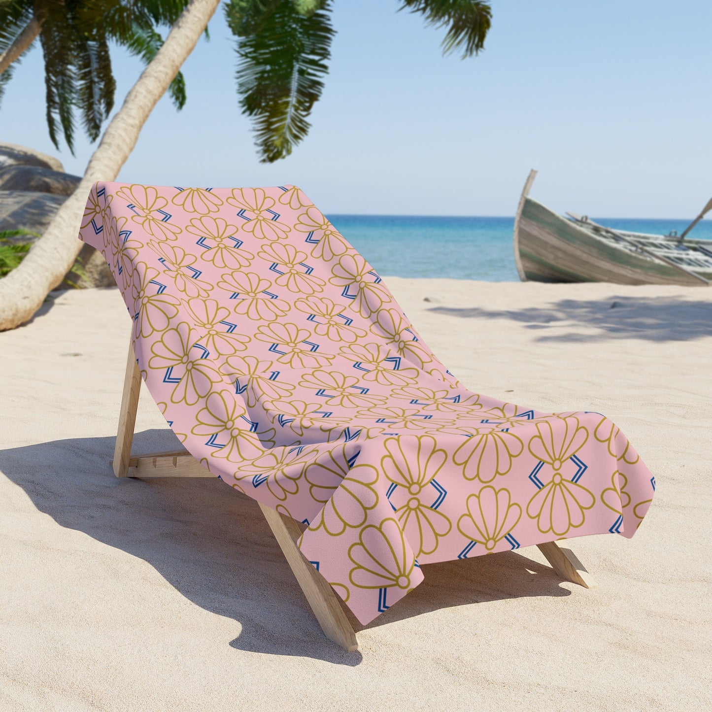 Royal Pink Beach Towel