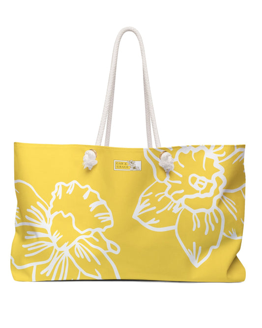 The Daffy Yellow Tote Bag