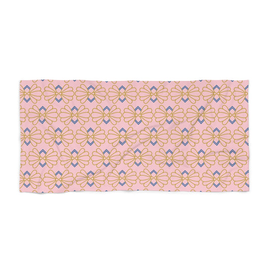 Royal Pink Beach Towel