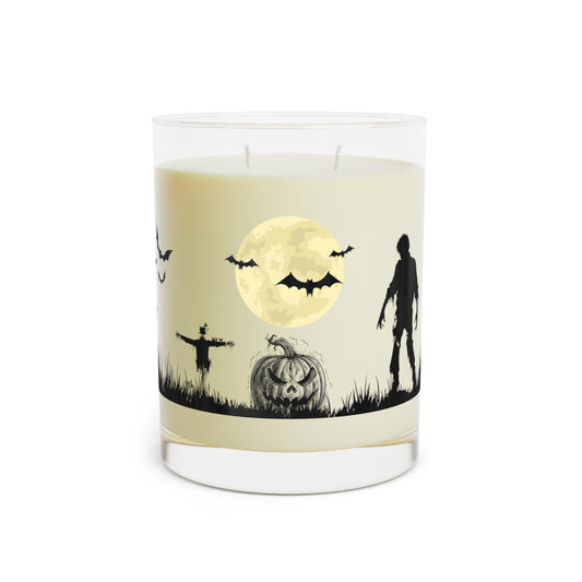 The Spooky Yard Halloween Candle, Ocean Mist & Moss, 11oz