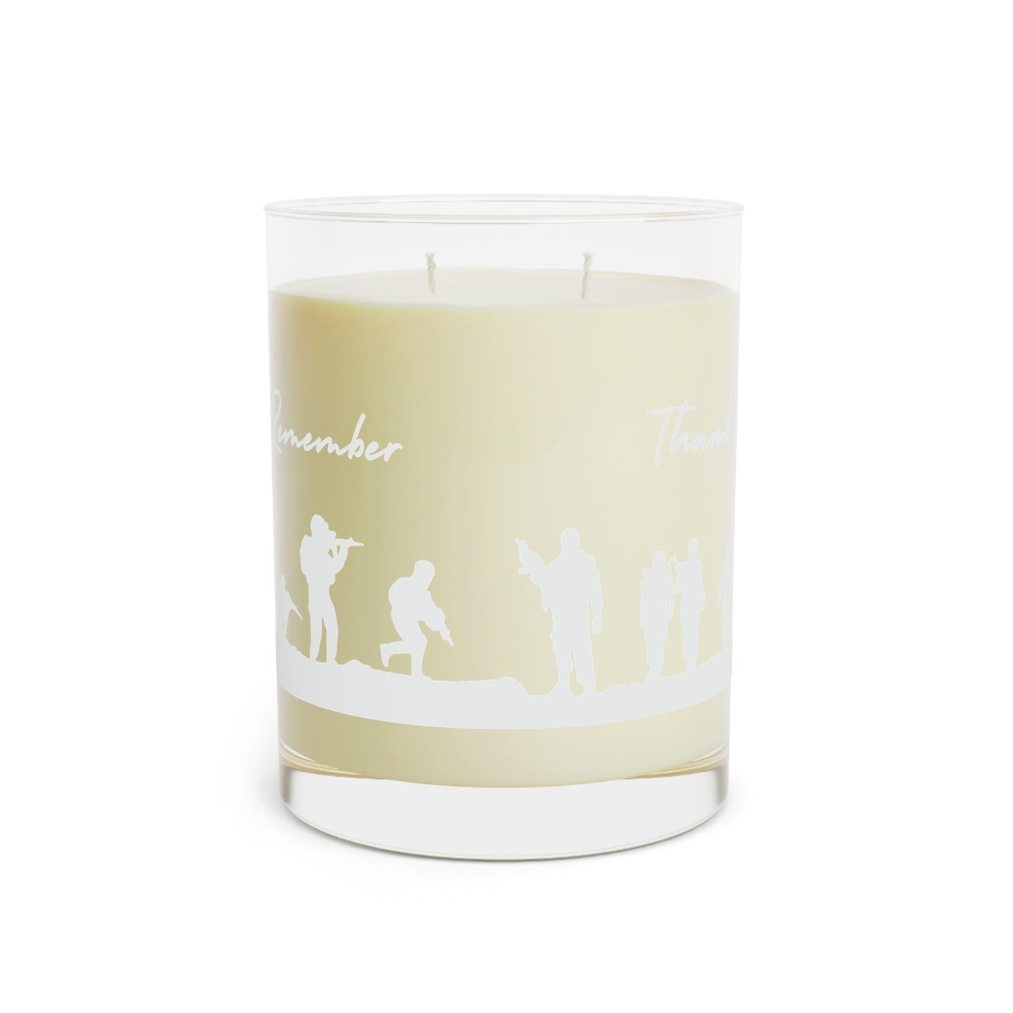 Thank You for Your Service Candle, White Tea & Fig, 11oz