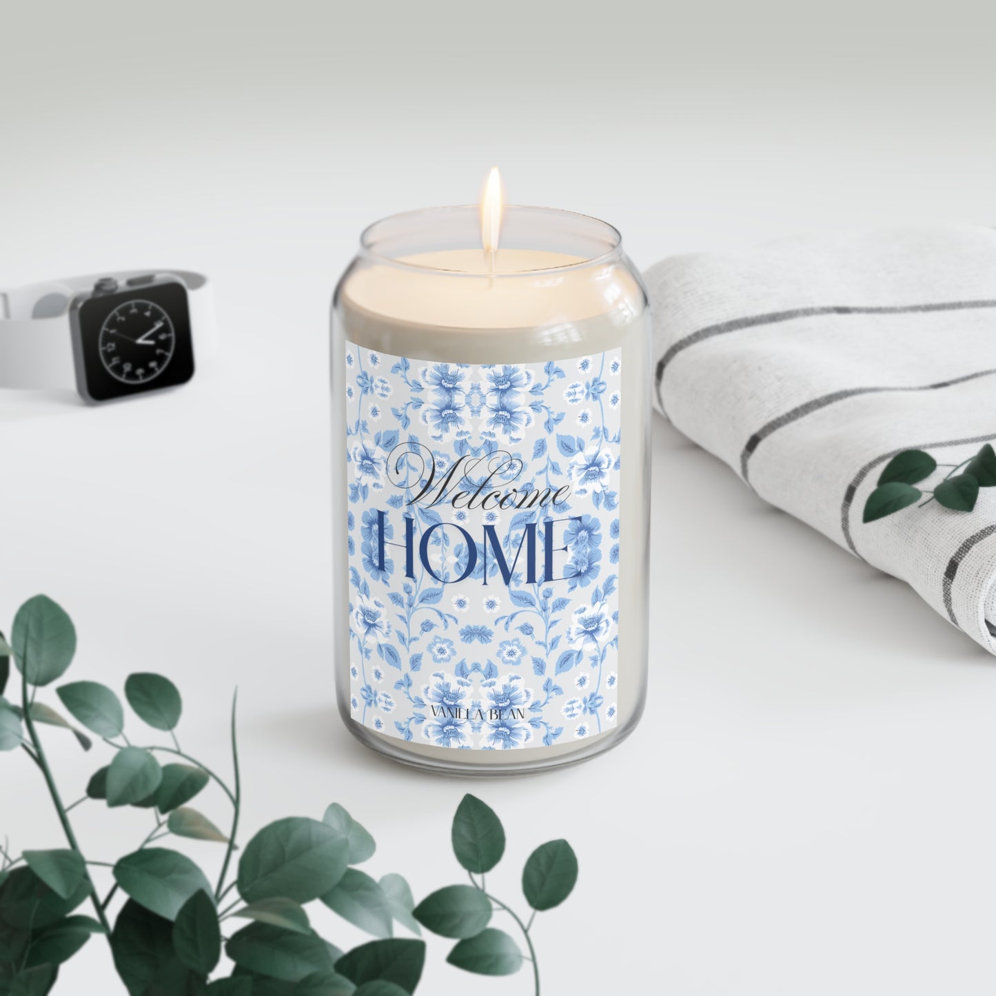Welcome Home Scented Candle, Vanilla Bean, 13.75 oz