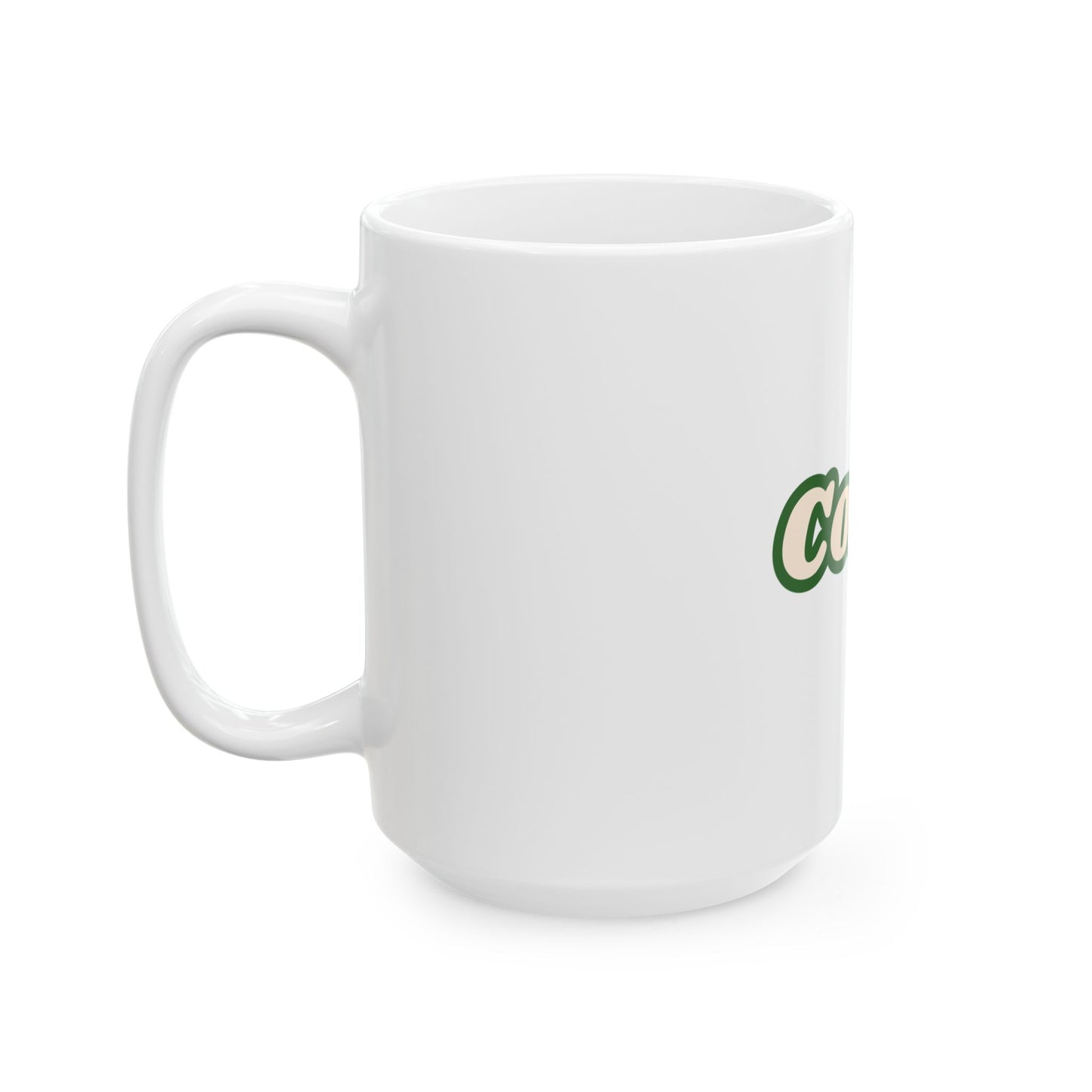 Coffee Ceramic Mug, 15oz