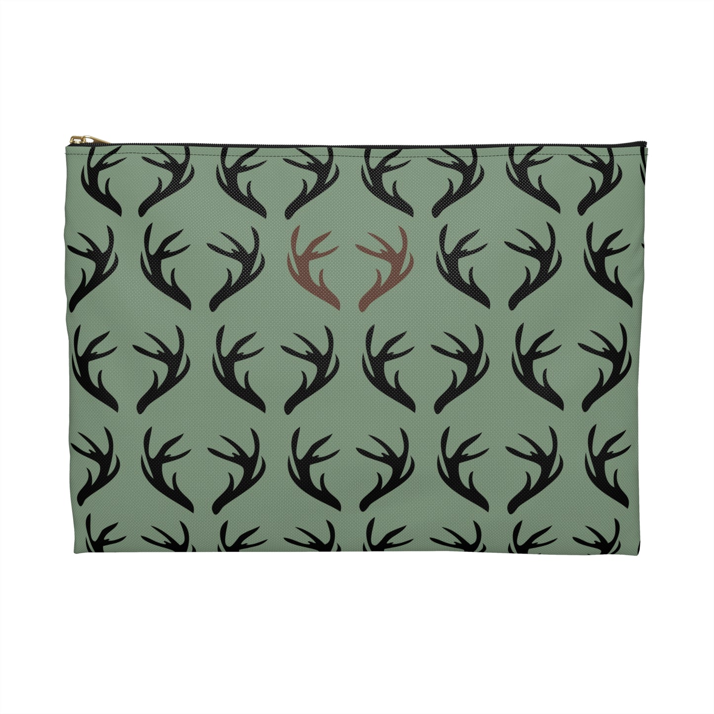 Rustic Antler Accessory Pouch