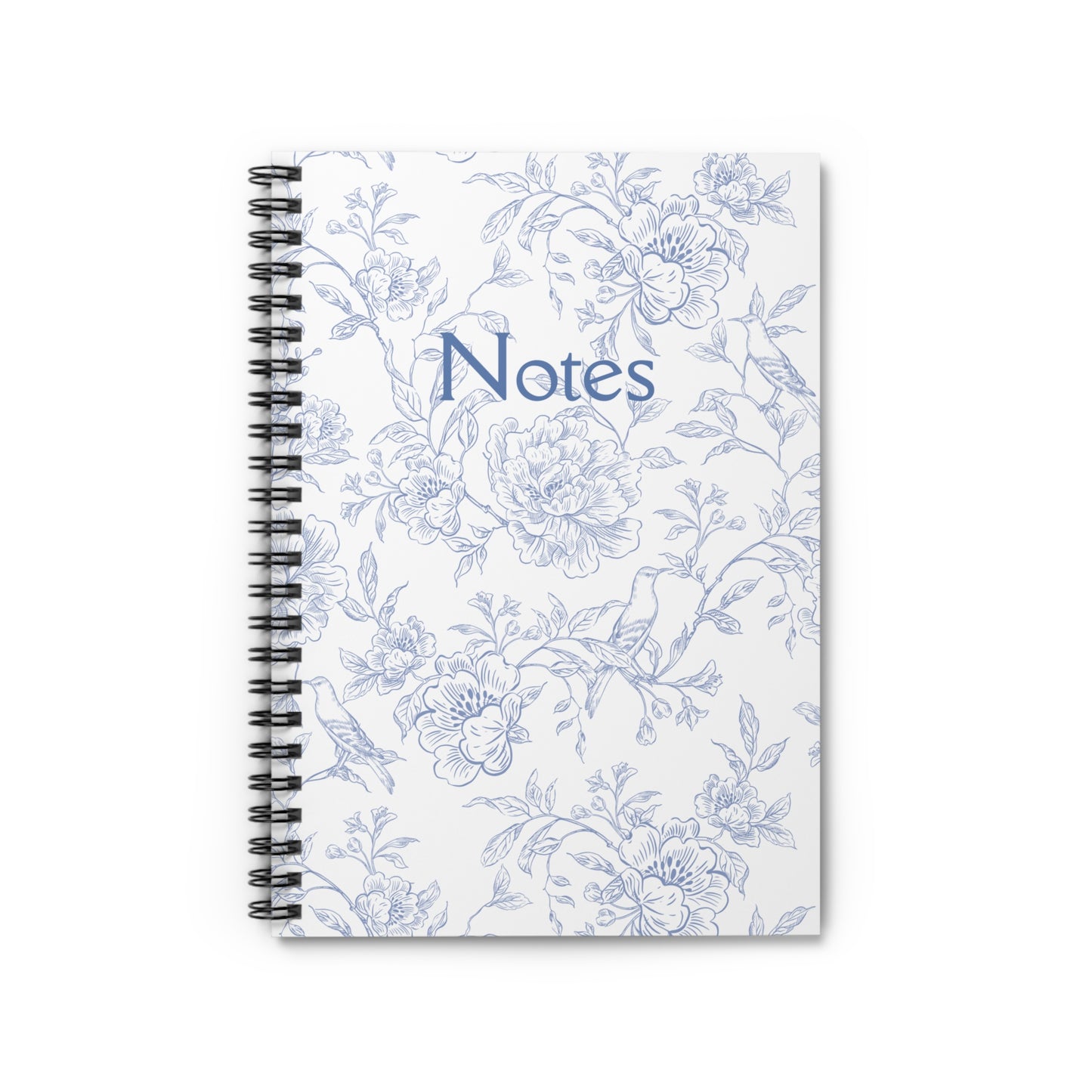 English Floral Spiral Notebooks