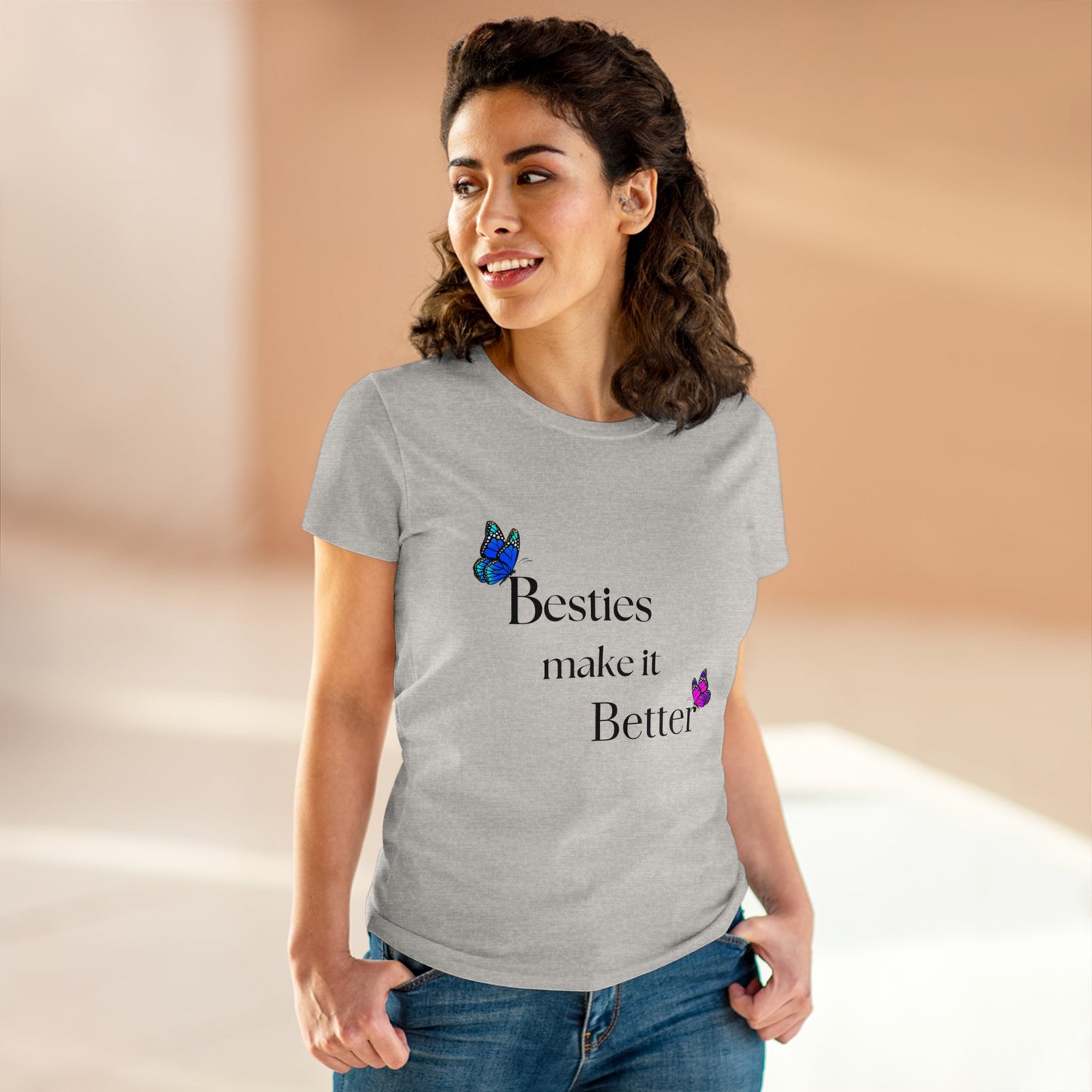 Besties Midweight Cotton Tee