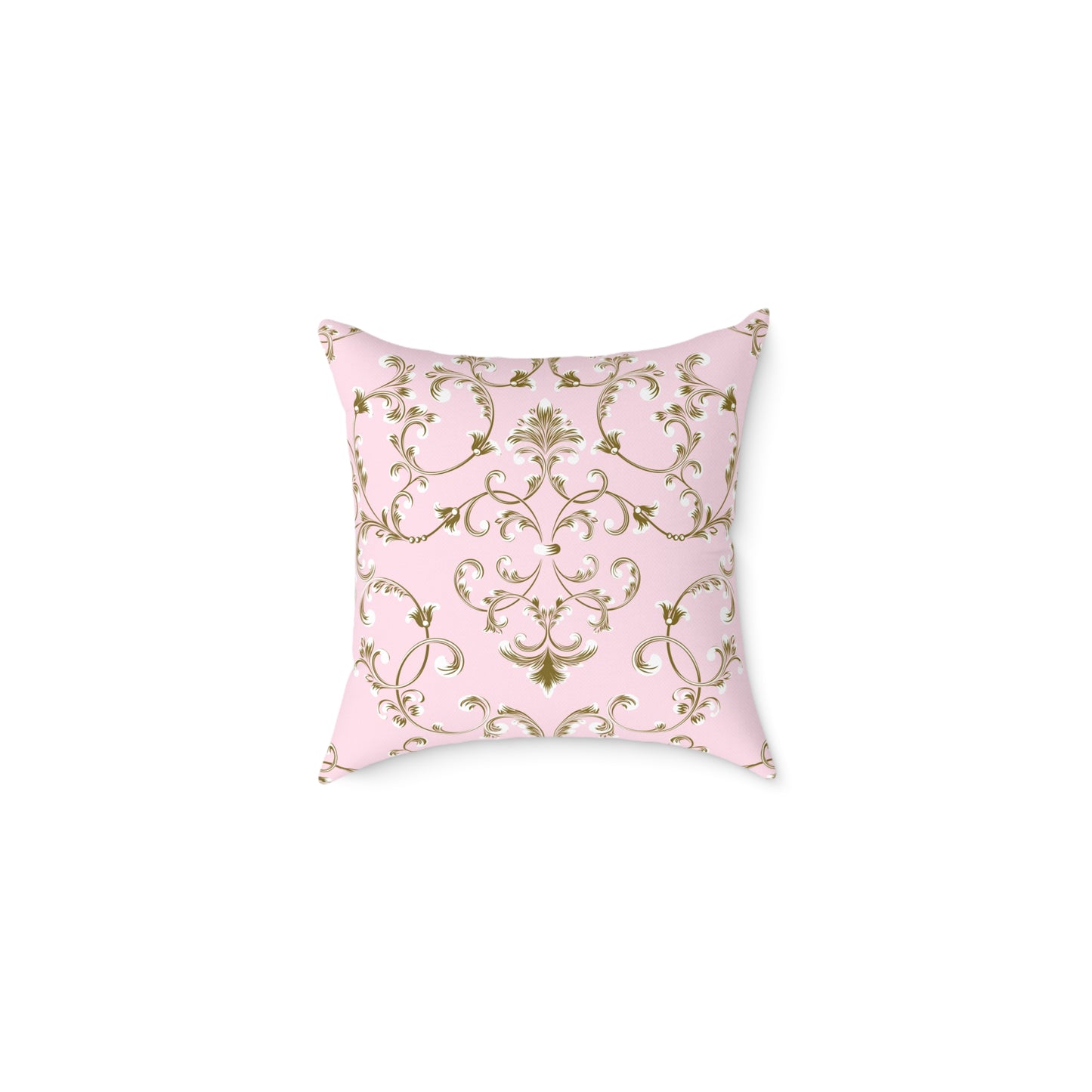 Gilded Pink Decorative Pillow
