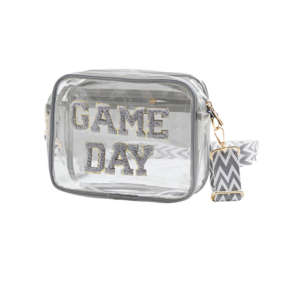 Zenana GAME DAY Transparent Crossbody Bag