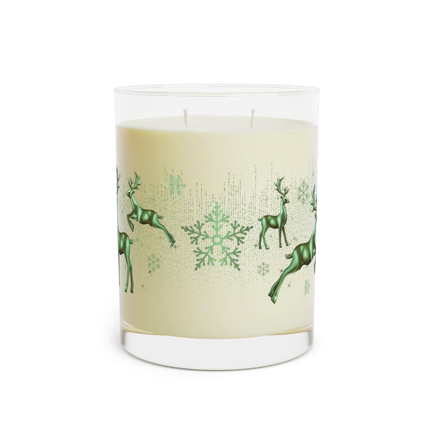 Winter Reindeer Candle, White Tea & Fig, 11oz