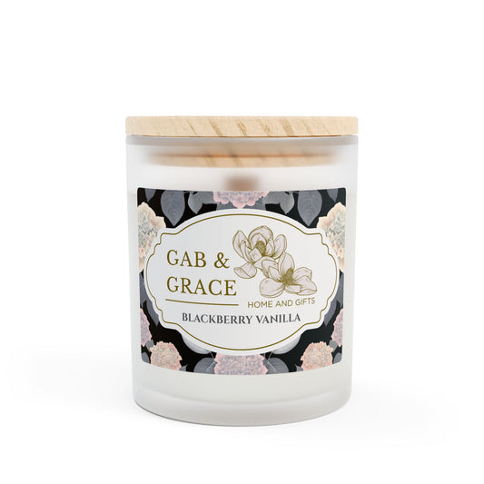 Gab & Grace Home Collection Candle, Blackberry Vanilla, 11oz