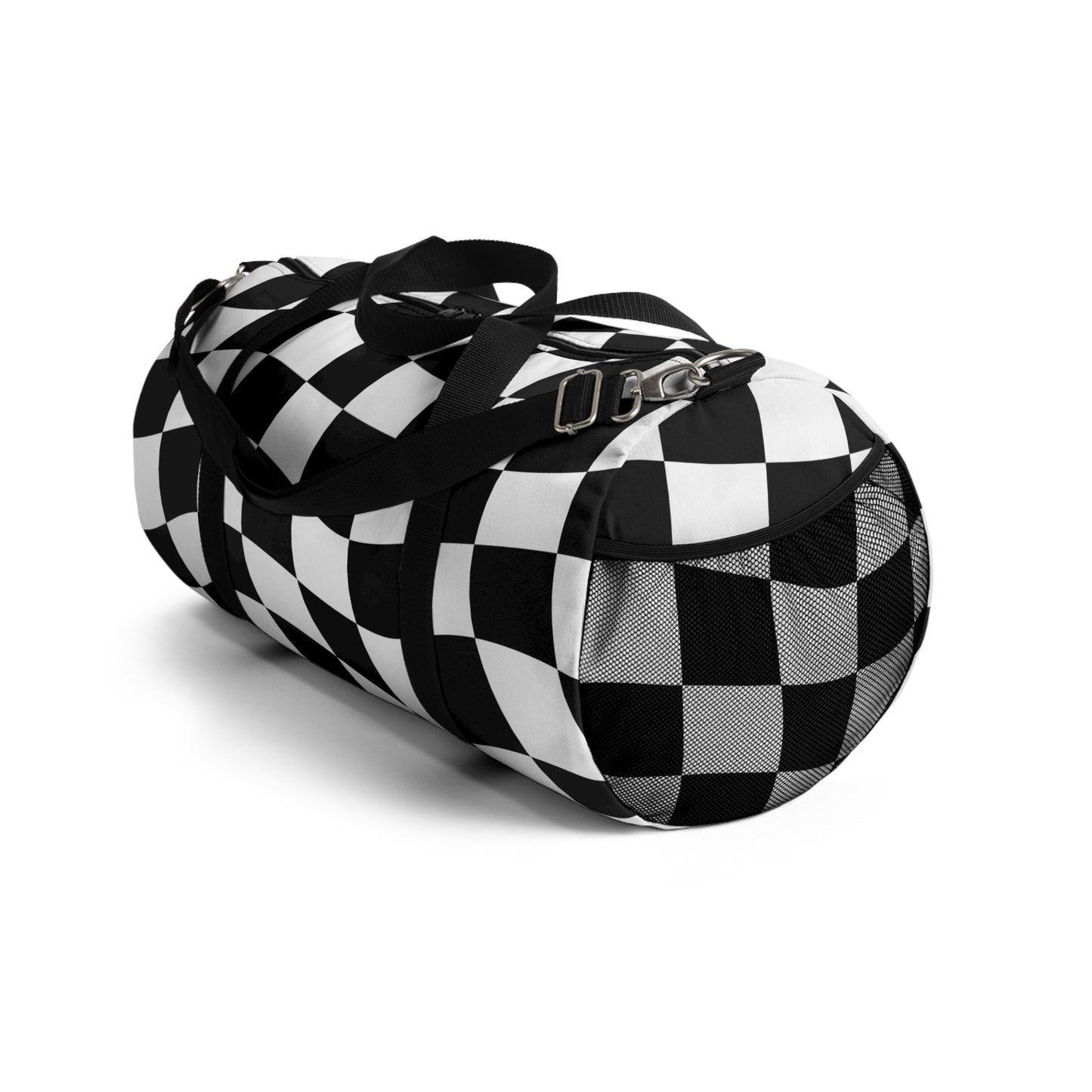 Checkered Wave Duffel Bag