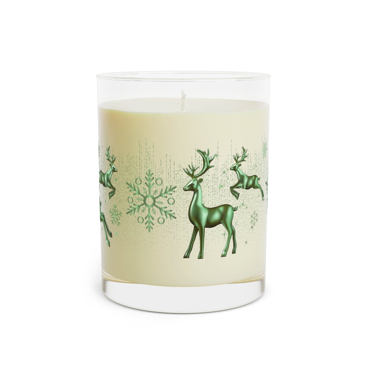 Winter Reindeer Candle, White Tea & Fig, 11oz