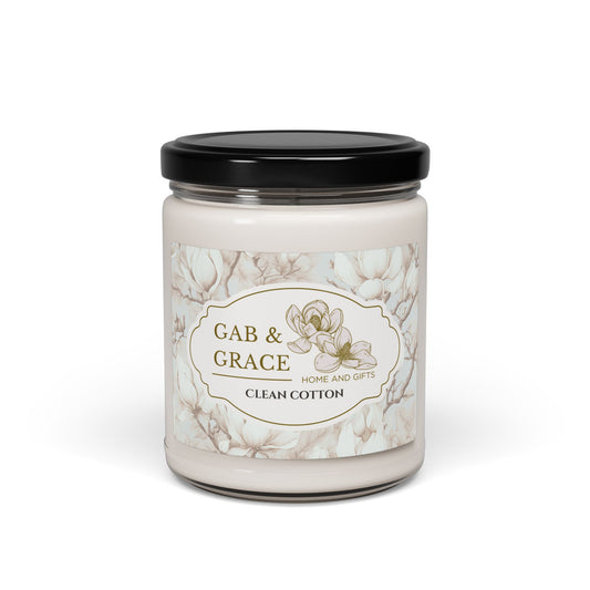 Clean Cotton Candle by Gab & Grace