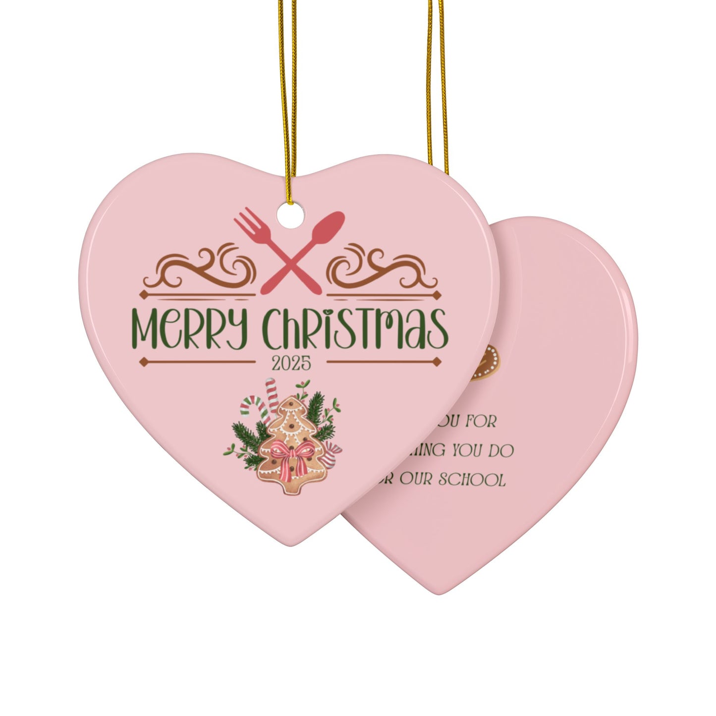 School Cafeteria Worker Ornament