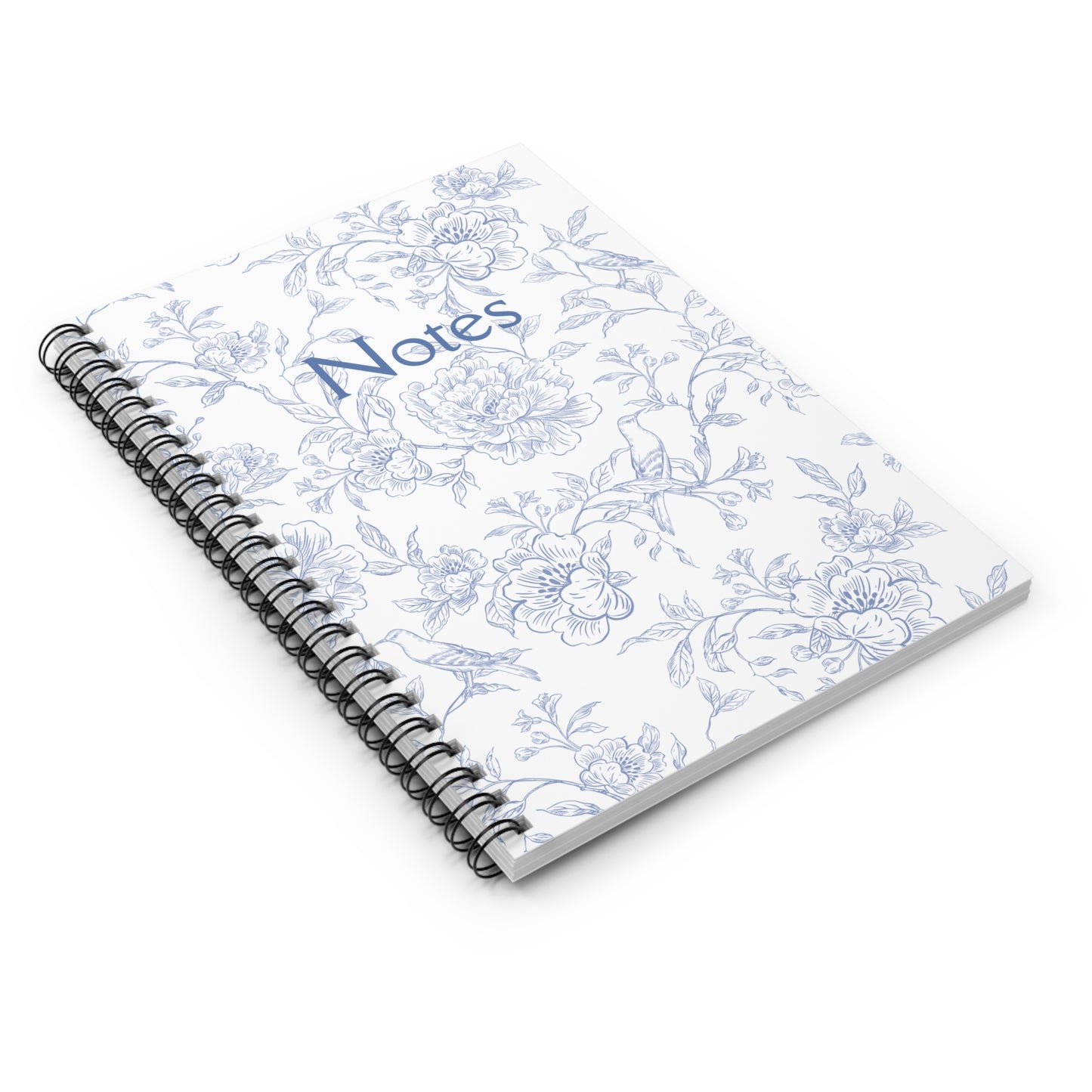 English Floral Spiral Notebooks