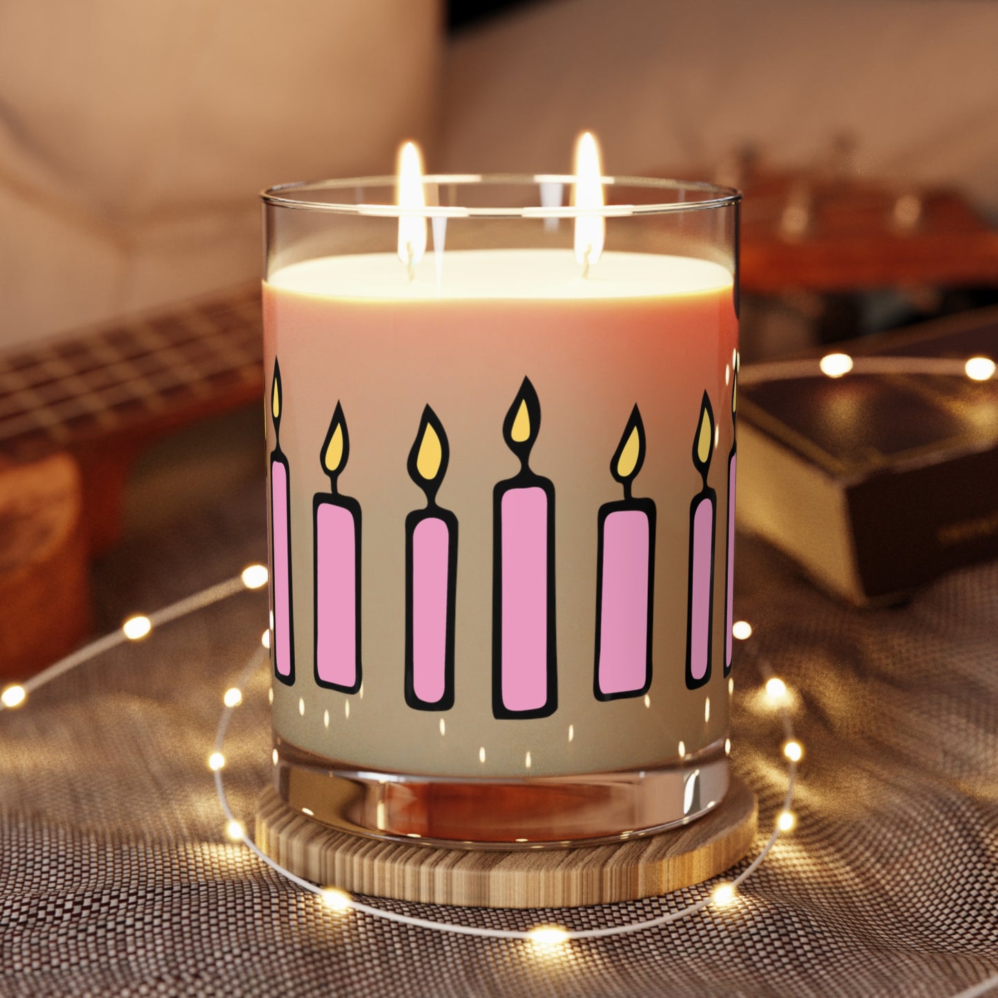 Pink Whimsical Candle, 11oz