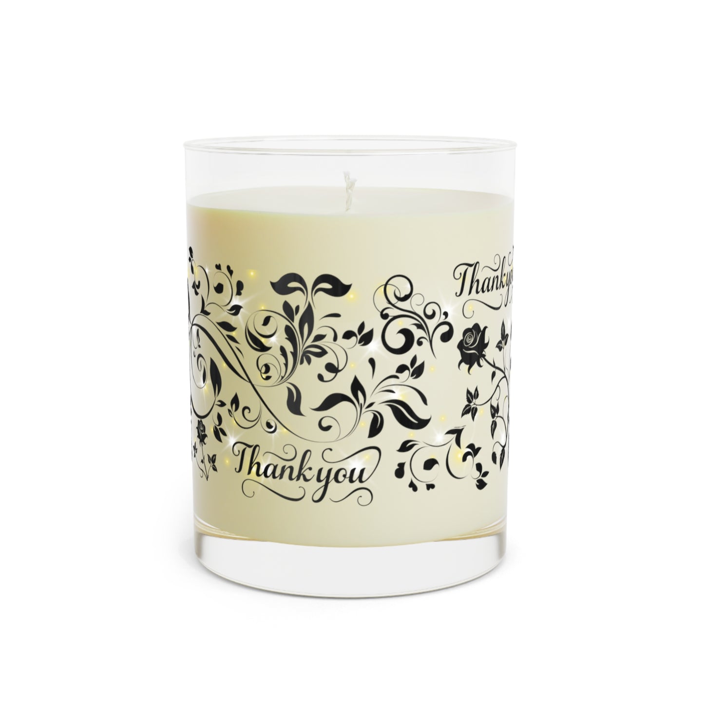 Black Thank You Candle, 11oz