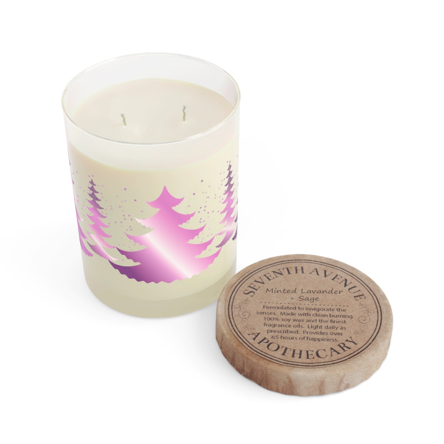 Gemstone Trees Candle, Minted Lavender & Sage, 11oz