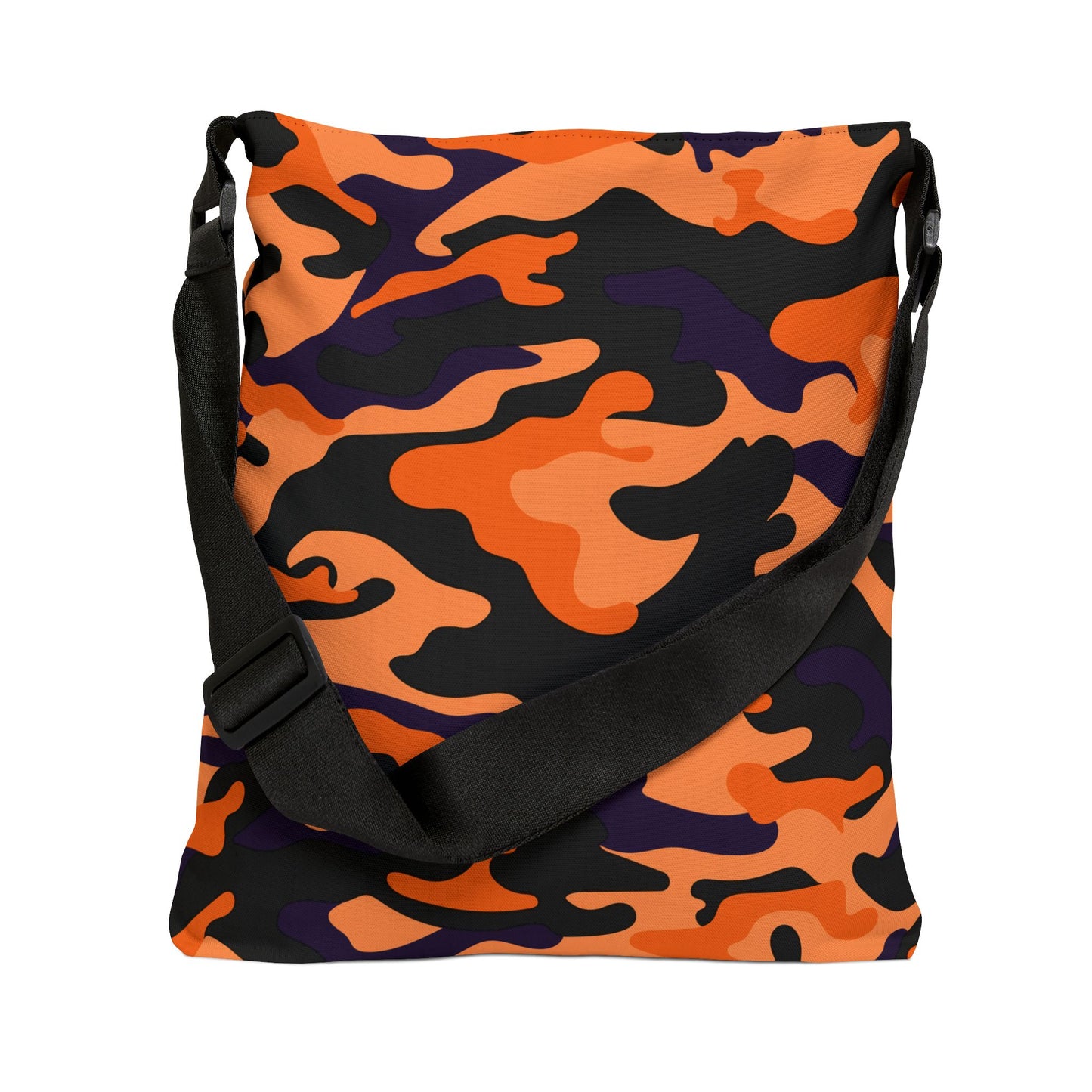 Halloween Camo Adjustable Tote Bag 16x16