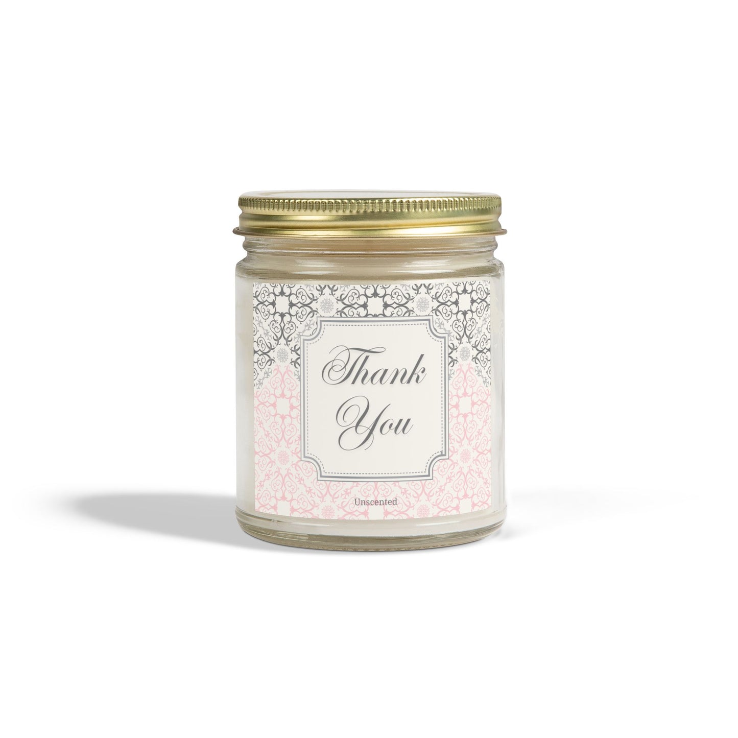 Thank You Candle Unscented