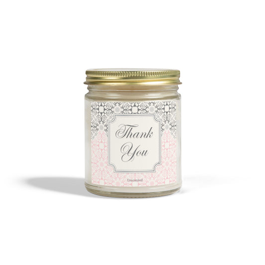 Thank You Candle Unscented